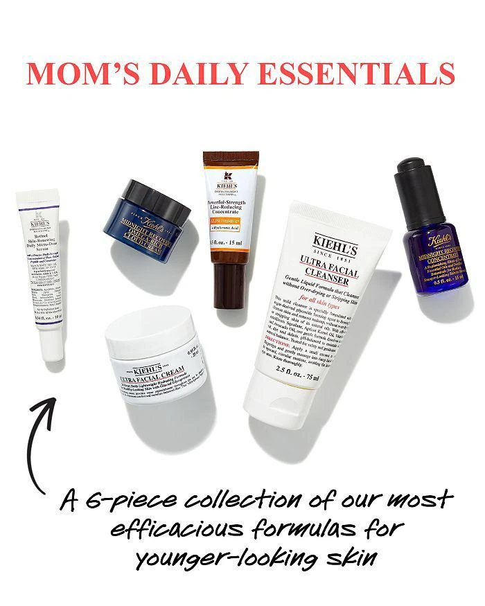商品Kiehl's|Mom's Daily Essentials ($118 value),价格¥376,第2张图片详细描述