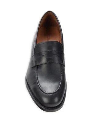 Shelby Leather Penny Loafers 商品