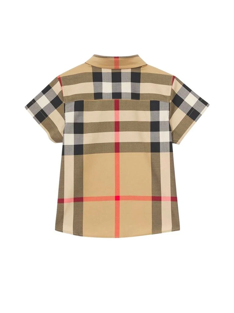 商品Burberry|Burberry Kids Checked Short-Sleeved Shirt,价格¥936,第2张图片详细描述