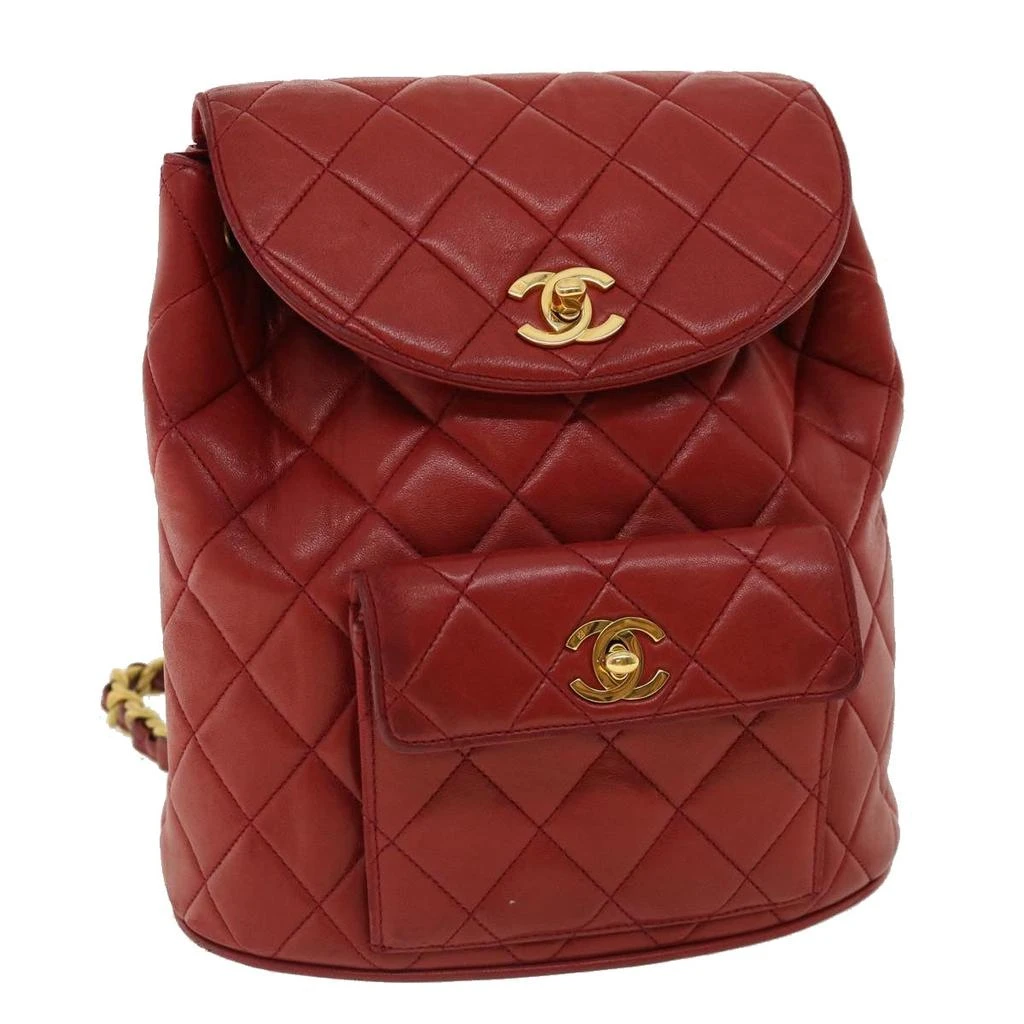 Chanel Matelassé  Leather Backpack Bag (Pre-Owned) 商品