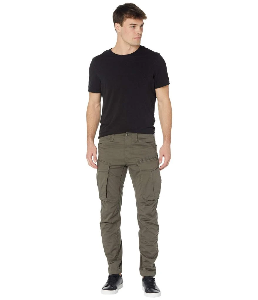 商品G-Star|Rovic Zip 3D Tapered Fit Pants in Premium Micro Stretch Twill GS Grey,价格¥889,第4张图片详细描述