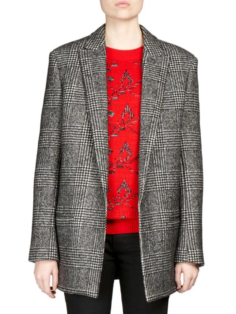 商品Yves Saint Laurent|Saint Laurent - Prince Of Wales Check Blazer,价格¥7816,第1张图片