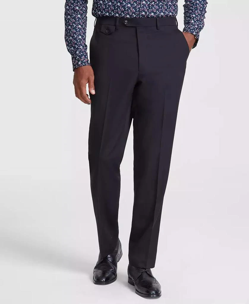 商品Tayion Collection|Men's Classic-Fit Solid Suit Separate Pants,价格¥374,第3张图片详细描述