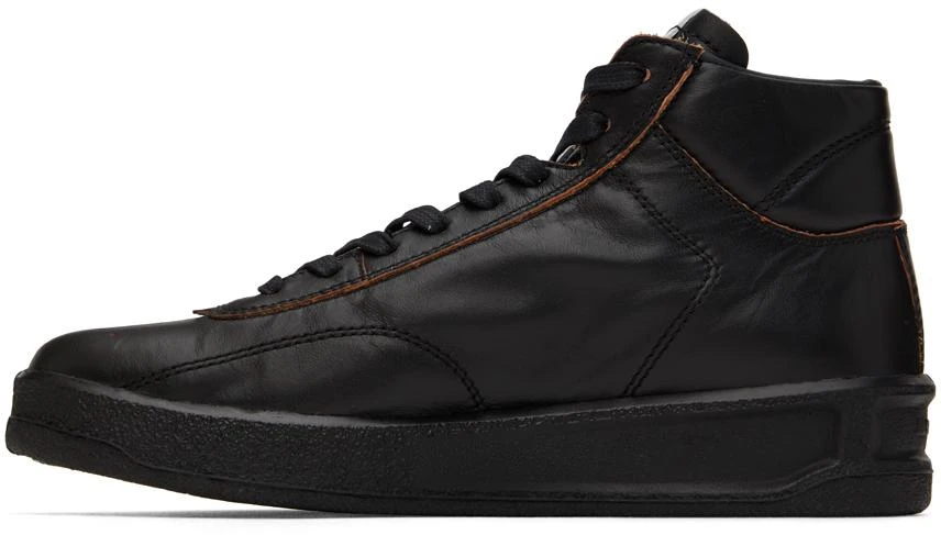 商品Jil Sander|Black Lace-Up Sneakers,价格¥1500,第3张图片详细描述