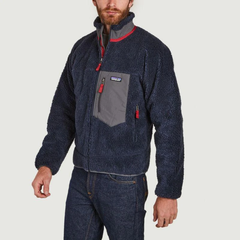 商品Patagonia|Classic Retro-X™ Fleece New Navy w Wax Red PATAGONIA,价格¥929,第2张图片详细描述