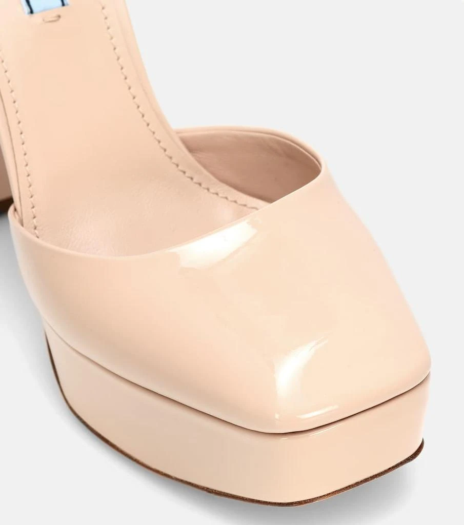 Patent leather platform pumps 商品