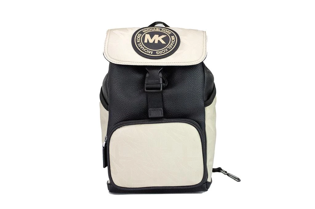 商品[二手商品] Michael Kors|Michael Kors Kent Medium Hemp Nylon Pebbled Leather Slingpack Backpack Women's Bag,价格¥2368,第1张图片