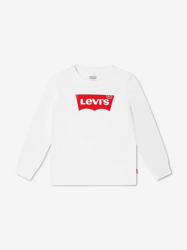 商品Levi's|Boys Batwing Logo Long Sleeve T-Shirt,价格¥148,第1张图片