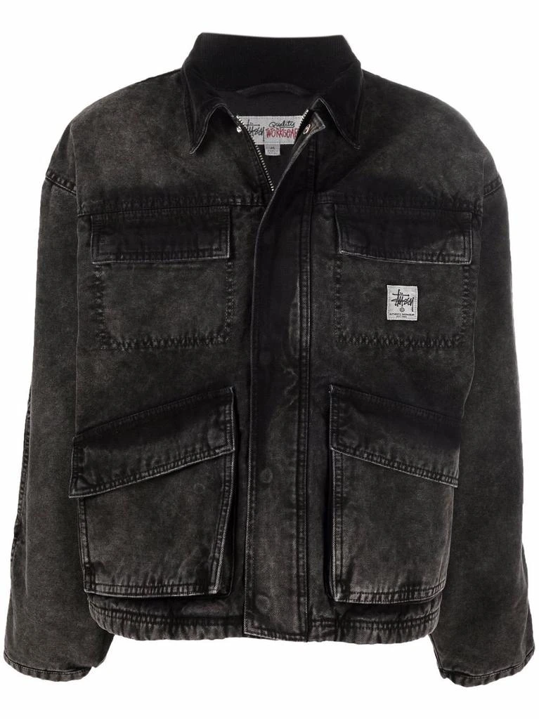商品STUSSY|STUSSY - Washed Canvas Jacket,价格¥1989,第1张图片