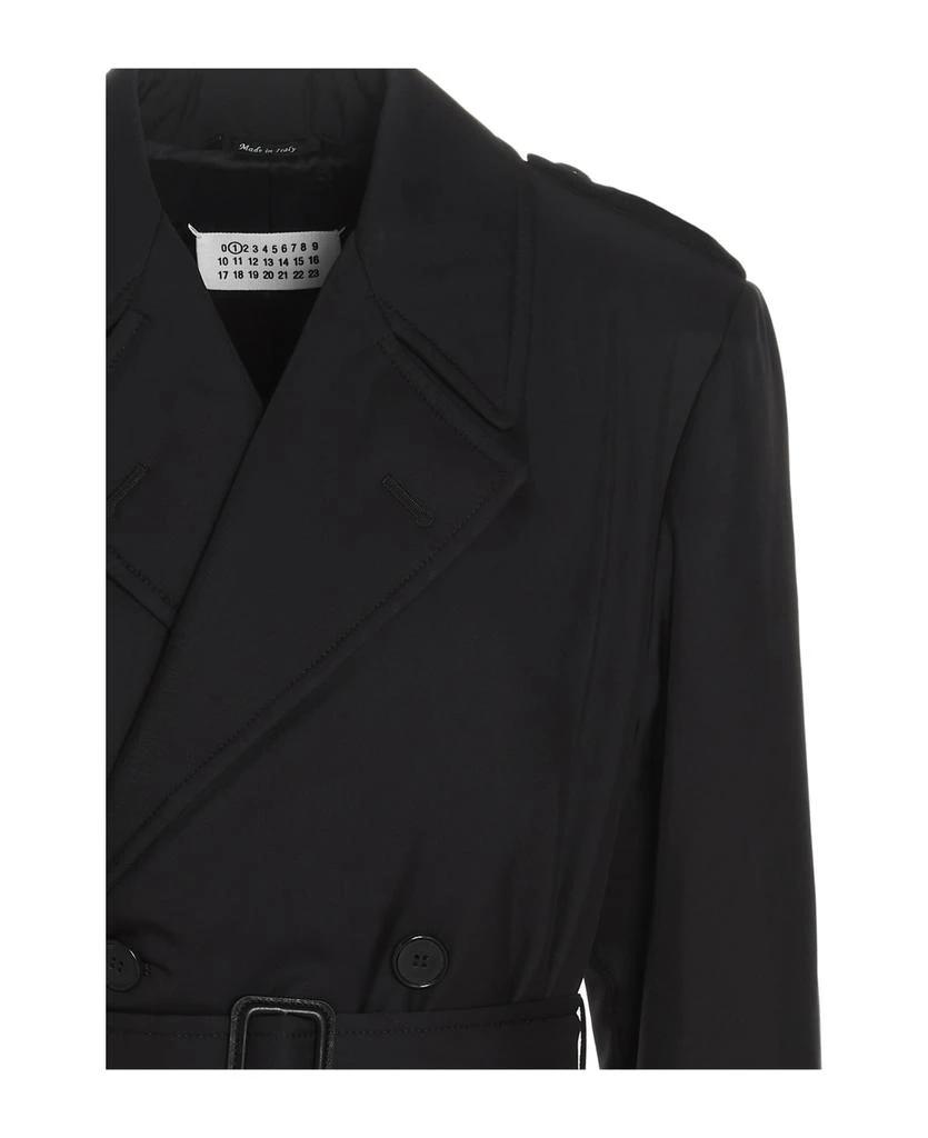 商品MAISON MARGIELA|Double-breasted Nylon Trench Coat,价格¥7973,第3张图片详细描述