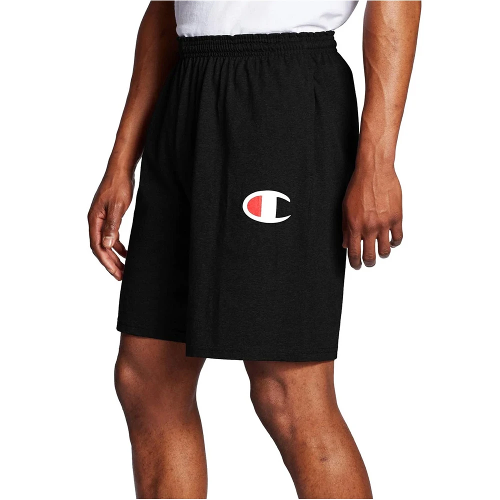 CHAMPION 男士左腿大“C”logo纯色运动短裤 G856H-Y07689-003 商品