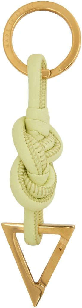 商品Bottega Veneta|Yellow Nappa Key Ring,价格¥2875,第2张图片详细描述