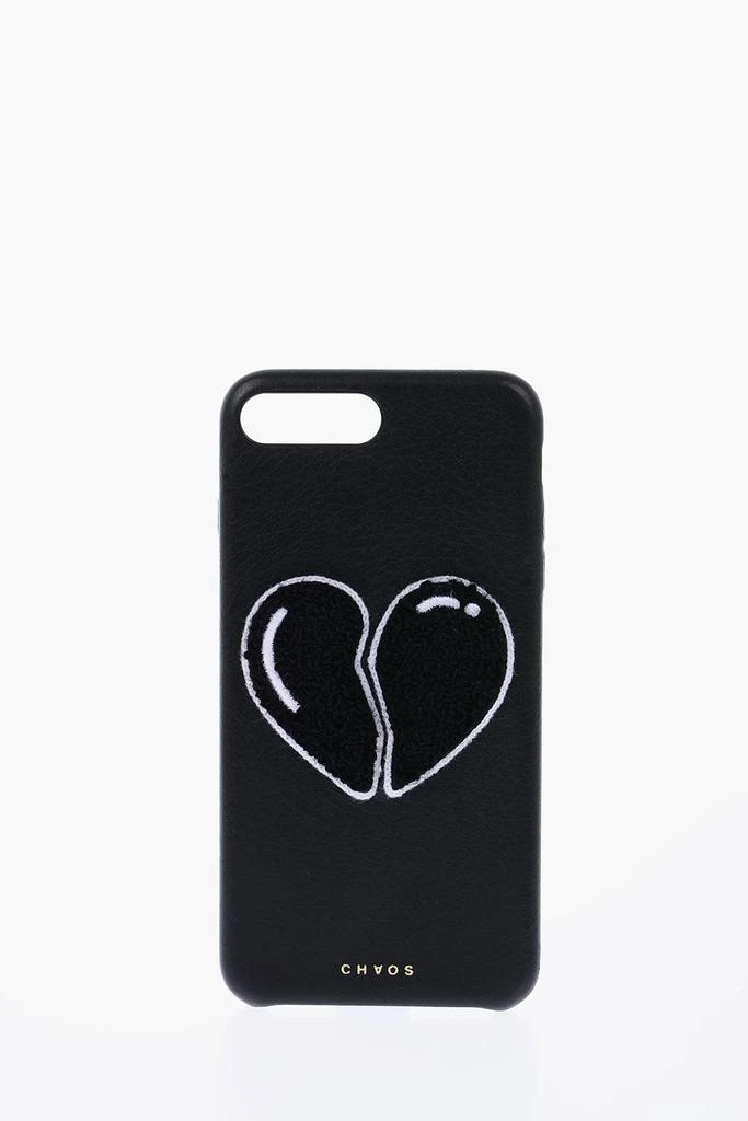 商品Chaos|Chaos Leather Broken Heart Iphone 7 Plus Case,价格¥771,第1张图片