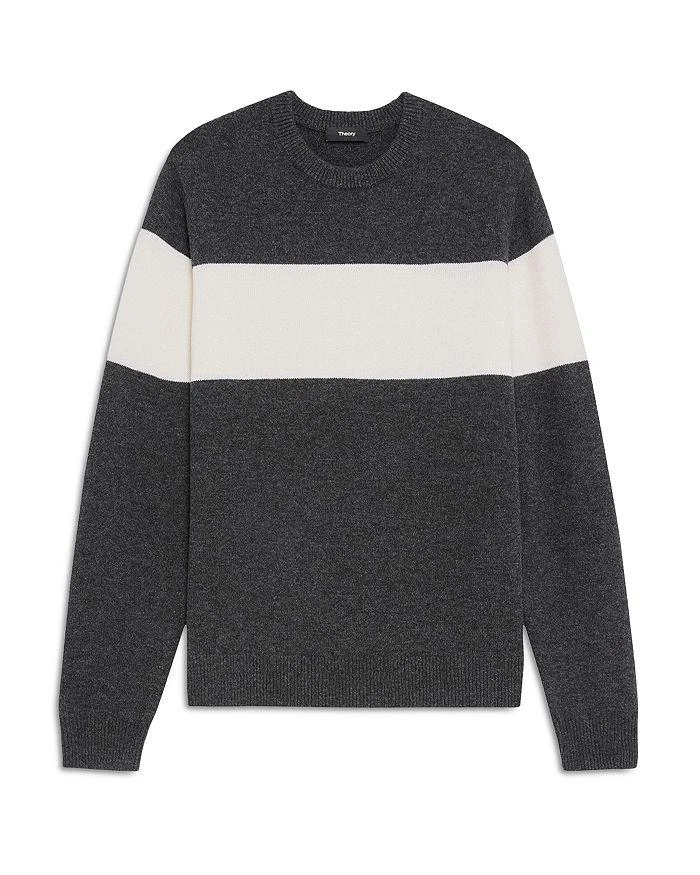 Hilles Wool & Cashmere Stripe Crewneck Sweater 商品