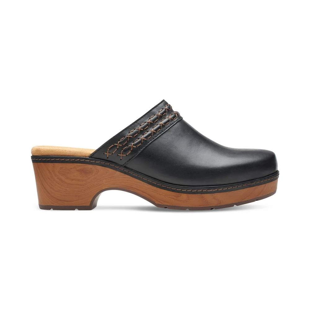 商品Clarks|Women's Paizlee Poppy Slip-On Platform Clogs,价格¥445,第2张图片详细描述