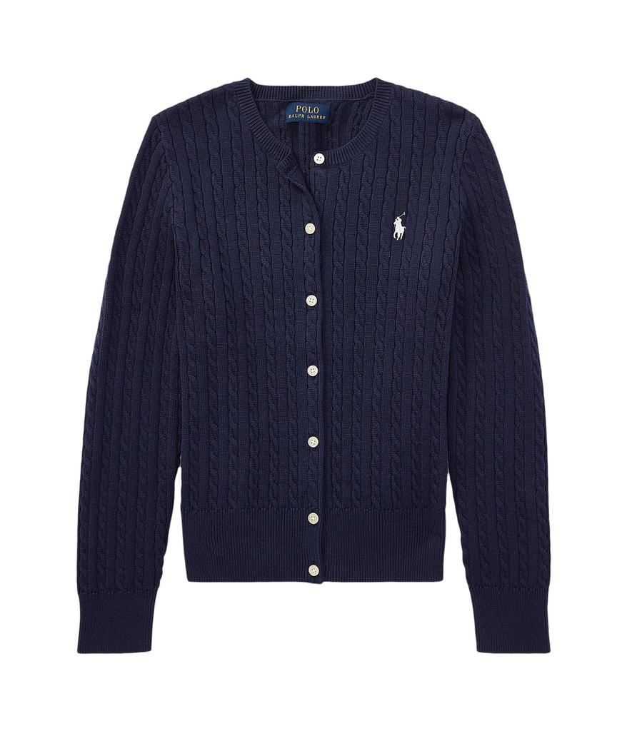 Polo Ralph Lauren Kids | Cable Knit Cotton Cardigan (Big Kids) 381.51元 商品图片