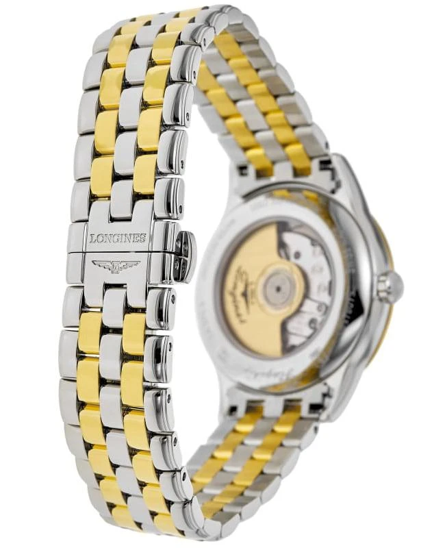 商品Longines|Longines Flagship Automatic White Diamond Dial Two Tone  Women's Watch L4.374.3.27.7,价格¥10791,第4张图片详细描述