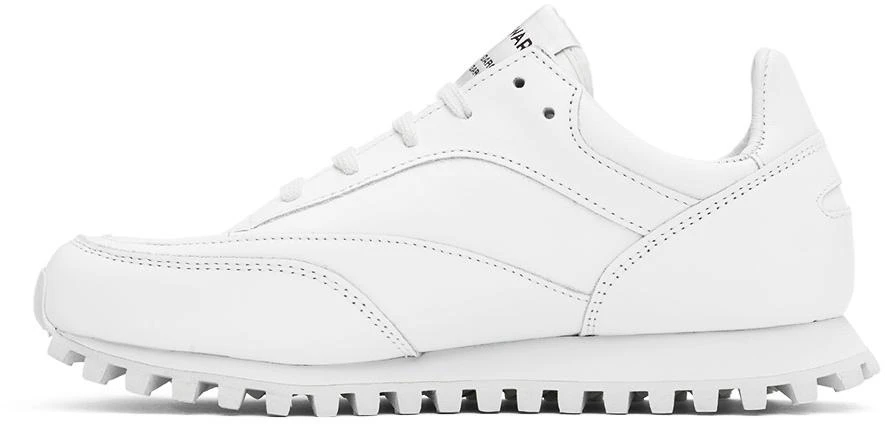 商品Comme des Garcons|White Spalwart Edition Hybrid Low Sneakers,价格¥661,第3张图片详细描述