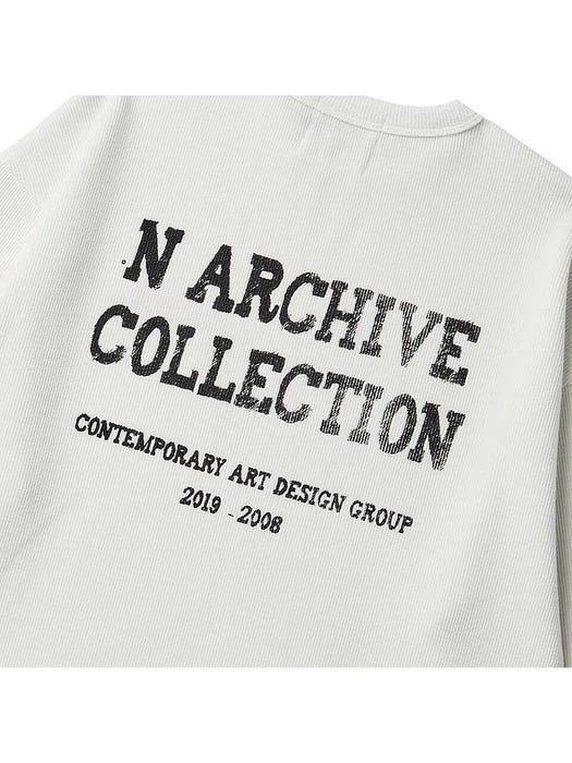 商品beyondcloset|[Collection Line] Archive Waffle T-Shirt,价格¥607,第4张图片详细描述