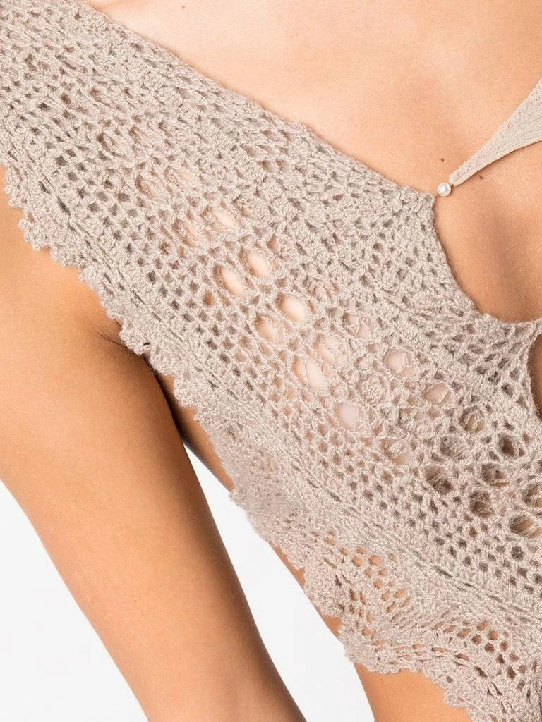 商品RUI|RUI WOMEN CUT-OUT TOP WITH CASHMERE LEAF CROCHET,价格¥1073,第5张图片详细描述