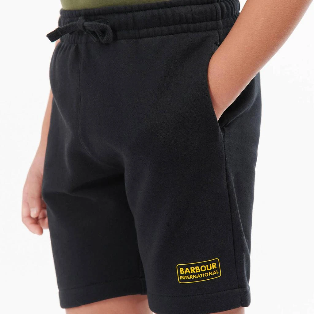 商品Barbour|Barbour International Boys' Essential Sweat Shorts - Black,价格¥183,第1张图片