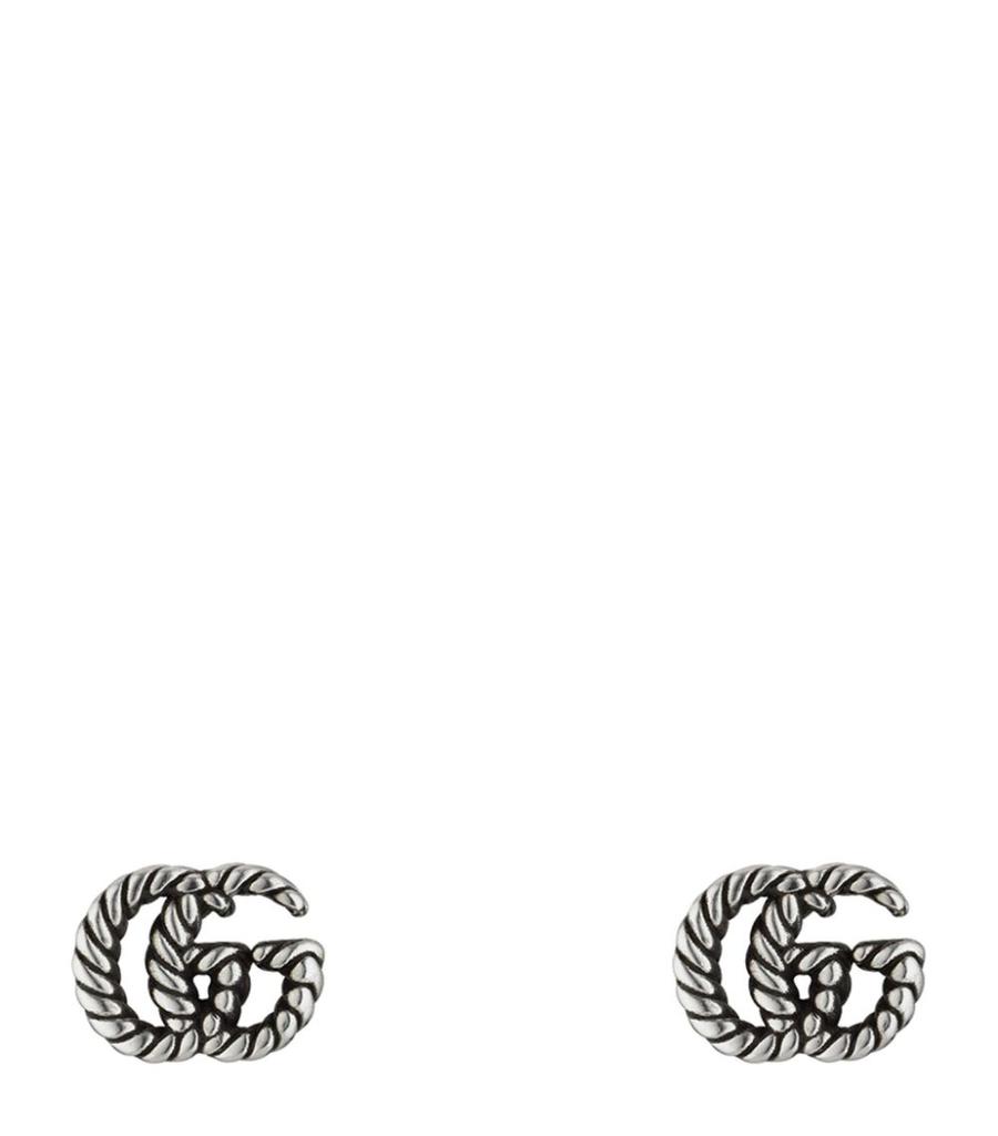 Sterling Silver Double G Earrings商品第1张图片规格展示