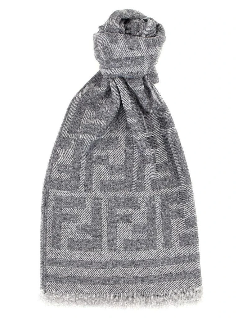 商品Fendi|Fendi Scarves in Grey,价格¥4398,第1张图片