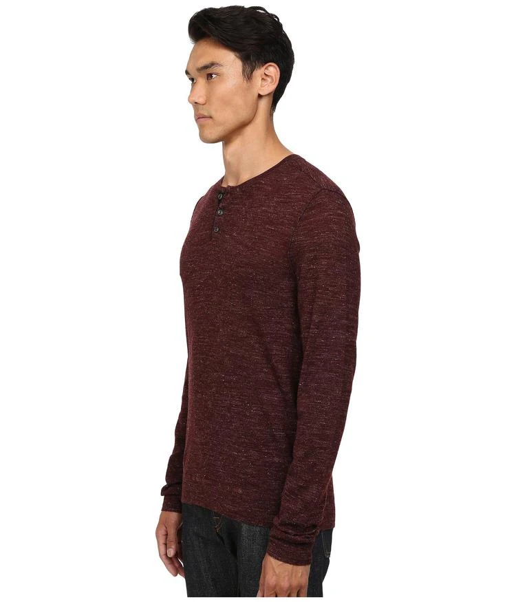 商品Vince|Wool Linen Jaspe Henley,价格¥850,第2张图片详细描述