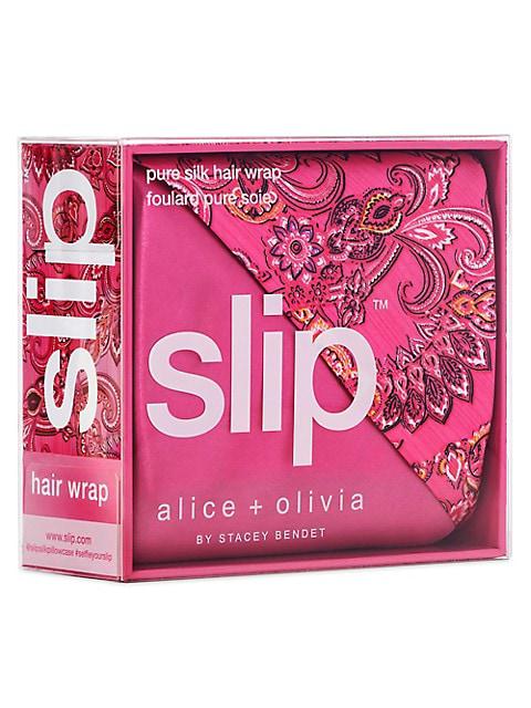 Slip X Alice & Olivia Silk Hair Wrap商品第3张图片规格展示