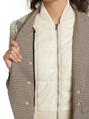 商品VERONICA BEARD|Dealey Faux Leather Dickey Vest,价格¥712,第4张图片详细描述