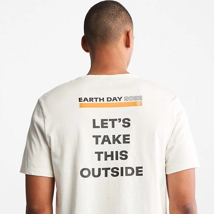 商品Timberland|Earth Day EK+ T-Shirt for Men in White,价格¥250,第5张图片详细描述