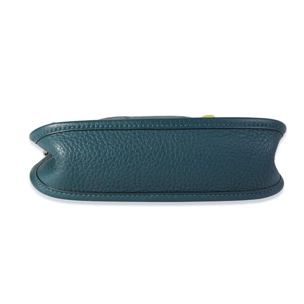 商品[二手商品] Hermes|Hermes Blue Clemence Leather Amazone Evelyne TPM Shoulder Bag,价格¥29455,第4张图片详细描述