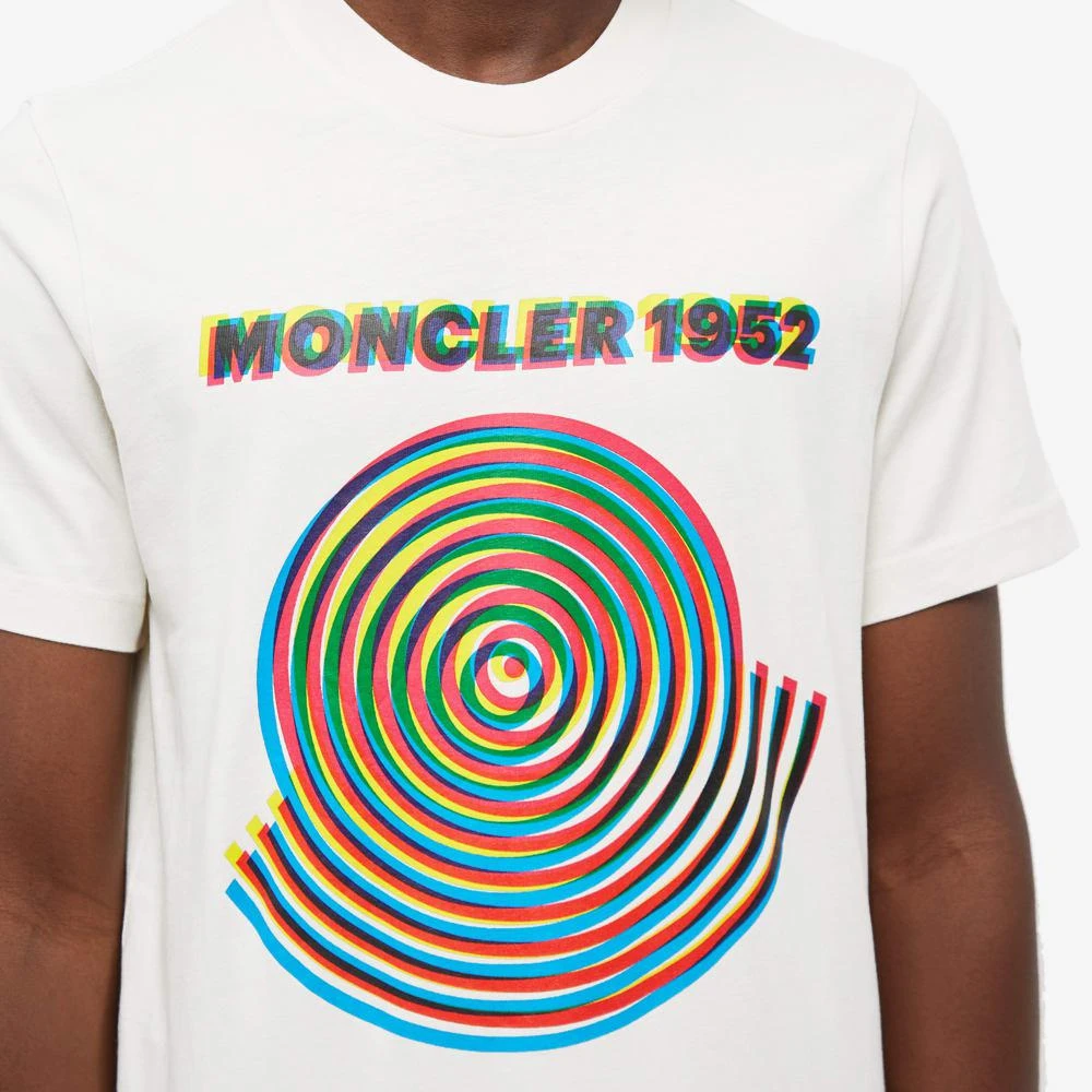 商品Moncler|Moncler Genius Spiral Logo T-Shirt,价格¥3115,第4张图片详细描述