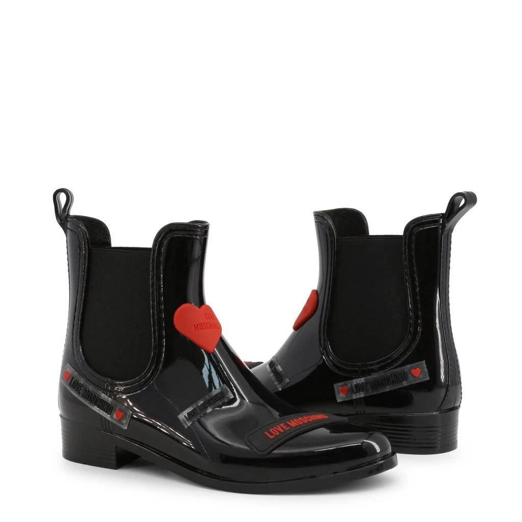 商品Moschino|Love Moschino heart logo round toe Ankle Boots,价格¥723,第2张图片详细描述