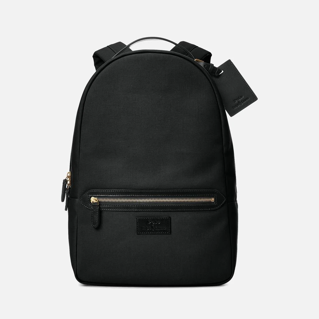 商品Ralph Lauren|Polo Ralph Lauren Men's Leather-Trim Canvas Backpack,价格¥1481,第1张图片