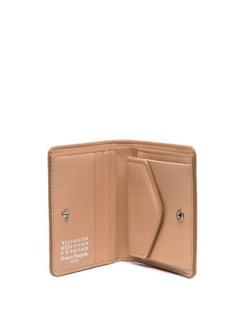 Maison Margiela Women's  Pink Leather Wallet商品第3张图片规格展示