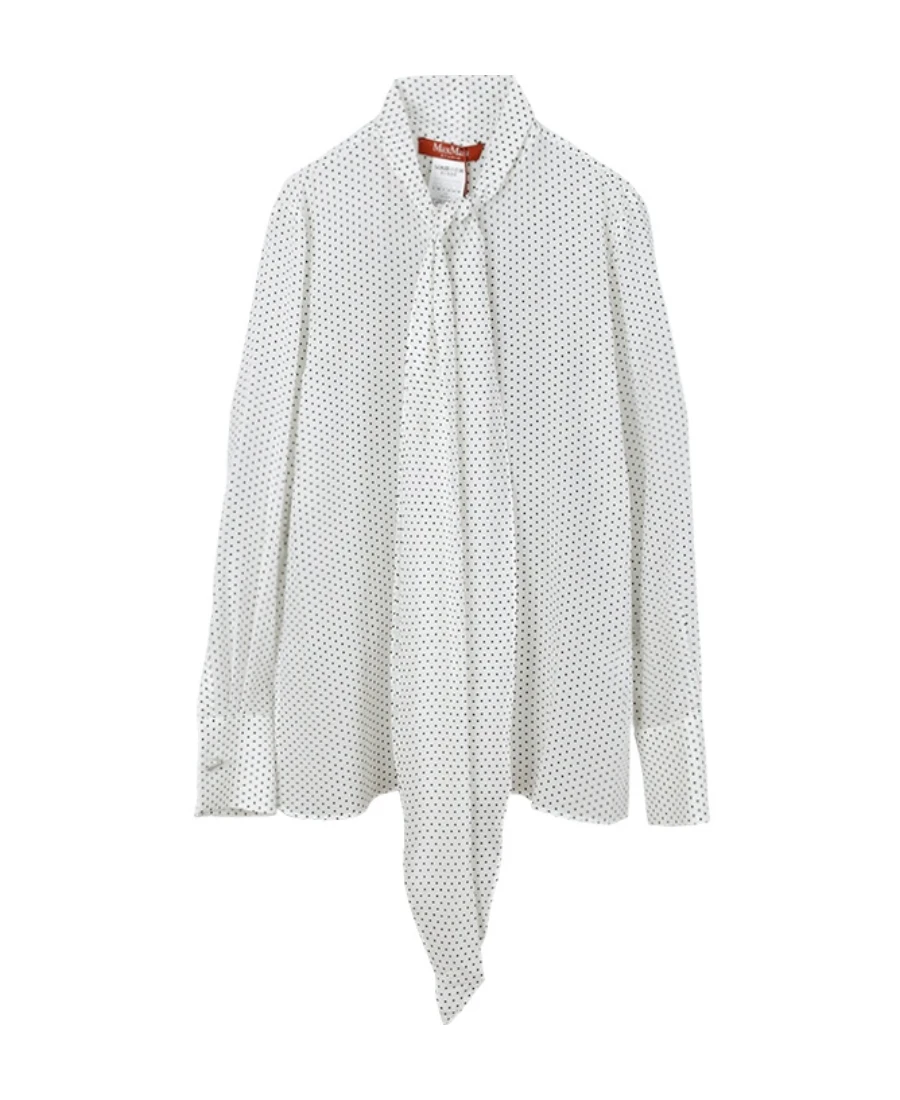 商品【商品预售7天】 Max Mara|Max Mara 女士衬衫 61160633003 白色,价格¥1707,第1张图片