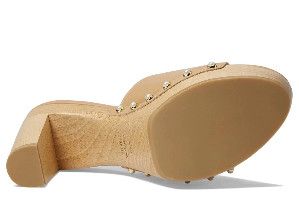 商品Stuart Weitzman|Pearl Clog 85 Sandal,价格¥1330,第3张图片详细描述