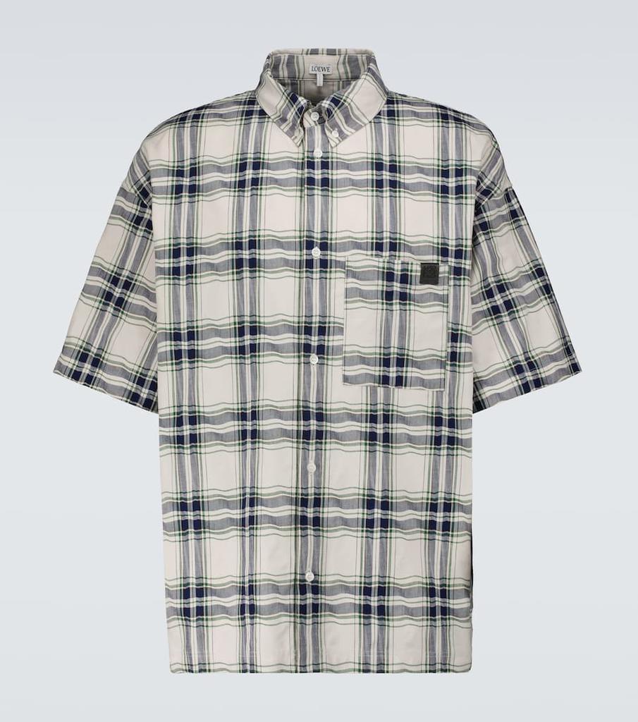 商品Loewe|短袖拼接衬衫,价格¥5883,第1张图片