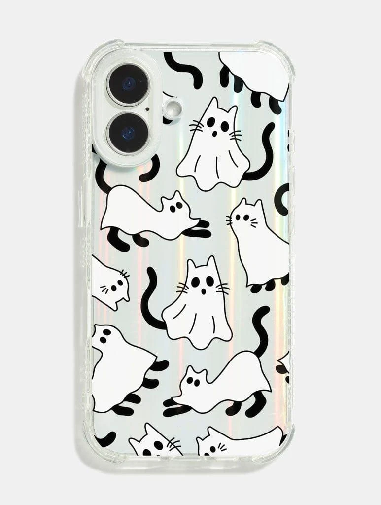 商品Skinnydip London|Ghost Cat Shock iPhone Case,价格¥269,第1张图片