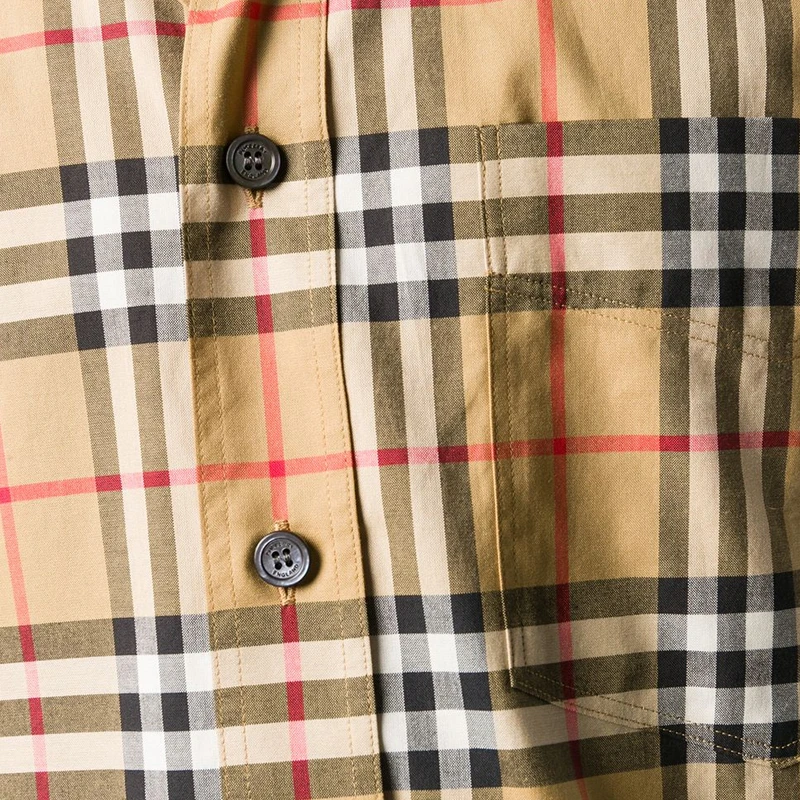 BURBERRY 卡其色男士衬衫 8022265 商品