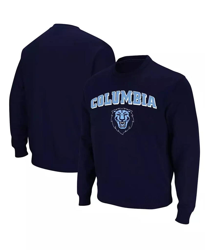 商品Colosseum|Men's Navy Columbia University Arch & Logo Sweatshirt,价格¥309,第2张图片详细描述