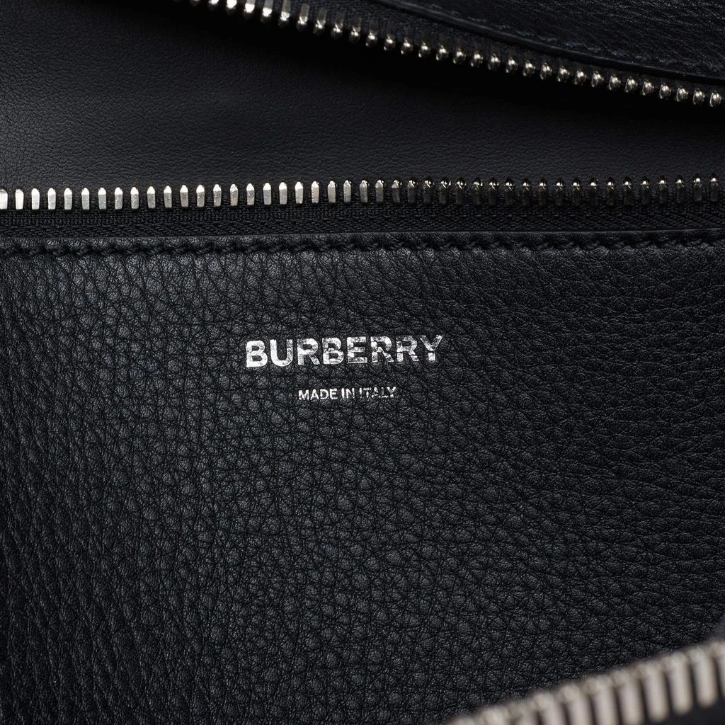 Burberry Black Leather Lawrence Holdall Weekend Bag 商品