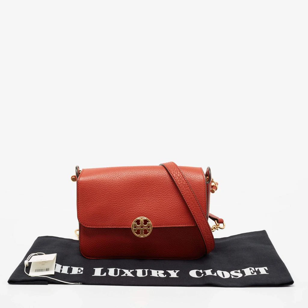 Tory Burch Orange Leather Chelsea Crossbody Bag  商品