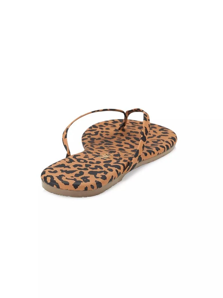 商品Tkees|Studio Exotic Cheetah-Print Flip Flops,价格¥566,第3张图片详细描述