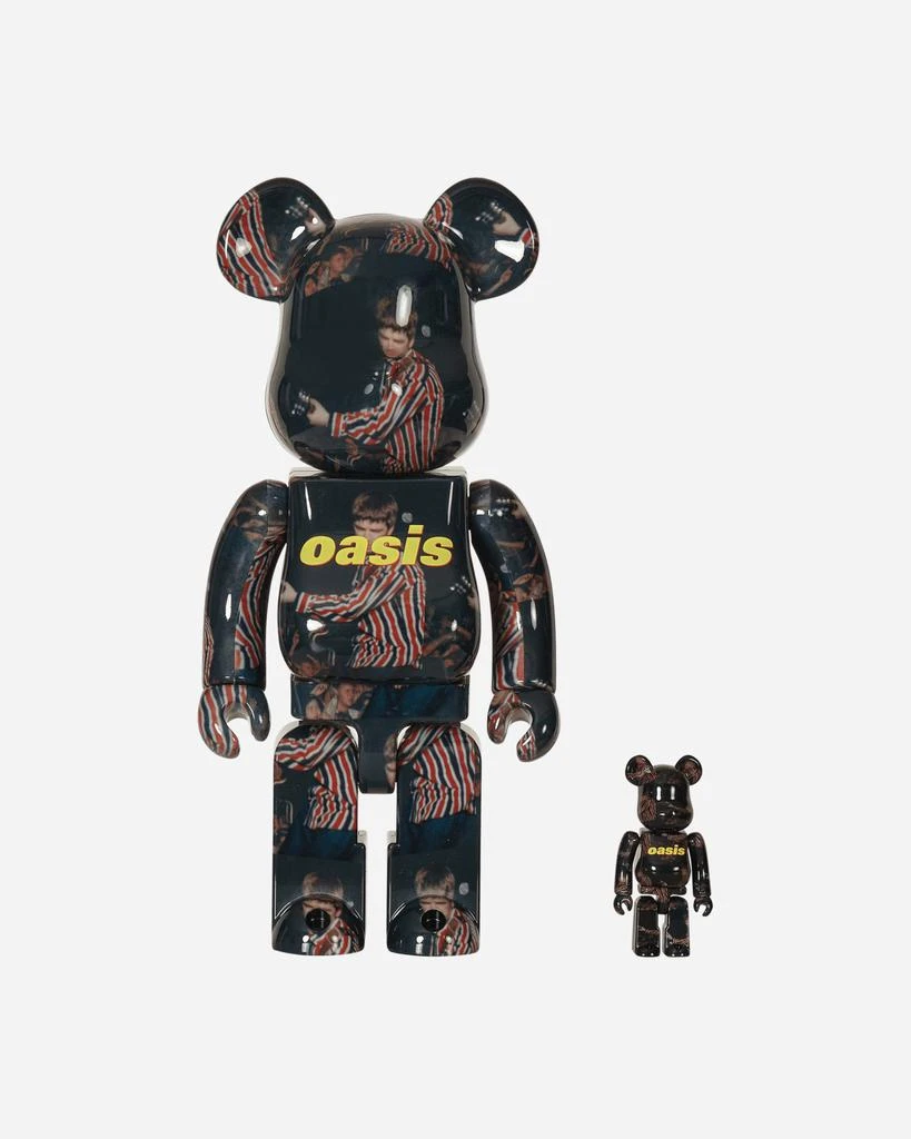 商品Medicom|100%+400% Oasis Knebworth 1996 - Noel Gallagher Be@rbrick Multicolor,价格¥874,第2张图片详细描述