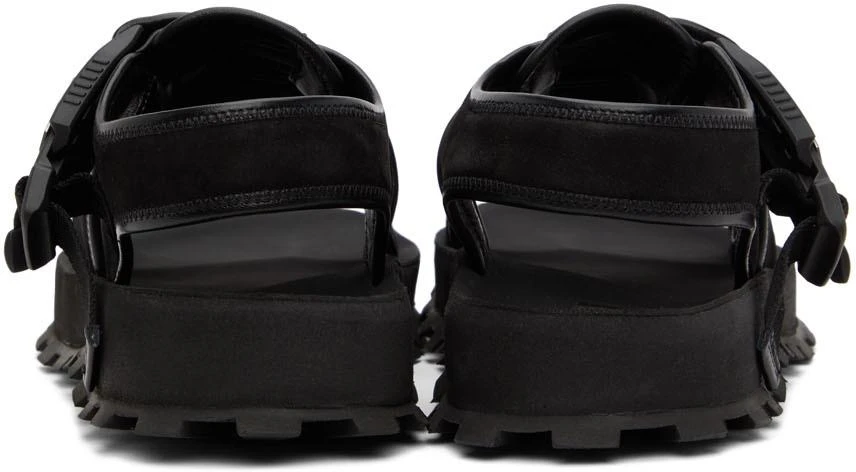 商品Jil Sander|Black Nabuk Sandals,价格¥1647,第2张图片详细描述