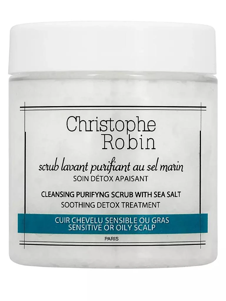 商品Christophe Robin|Sea Salt Travel Cleansing Purifying Scrub,价格¥143,第1张图片