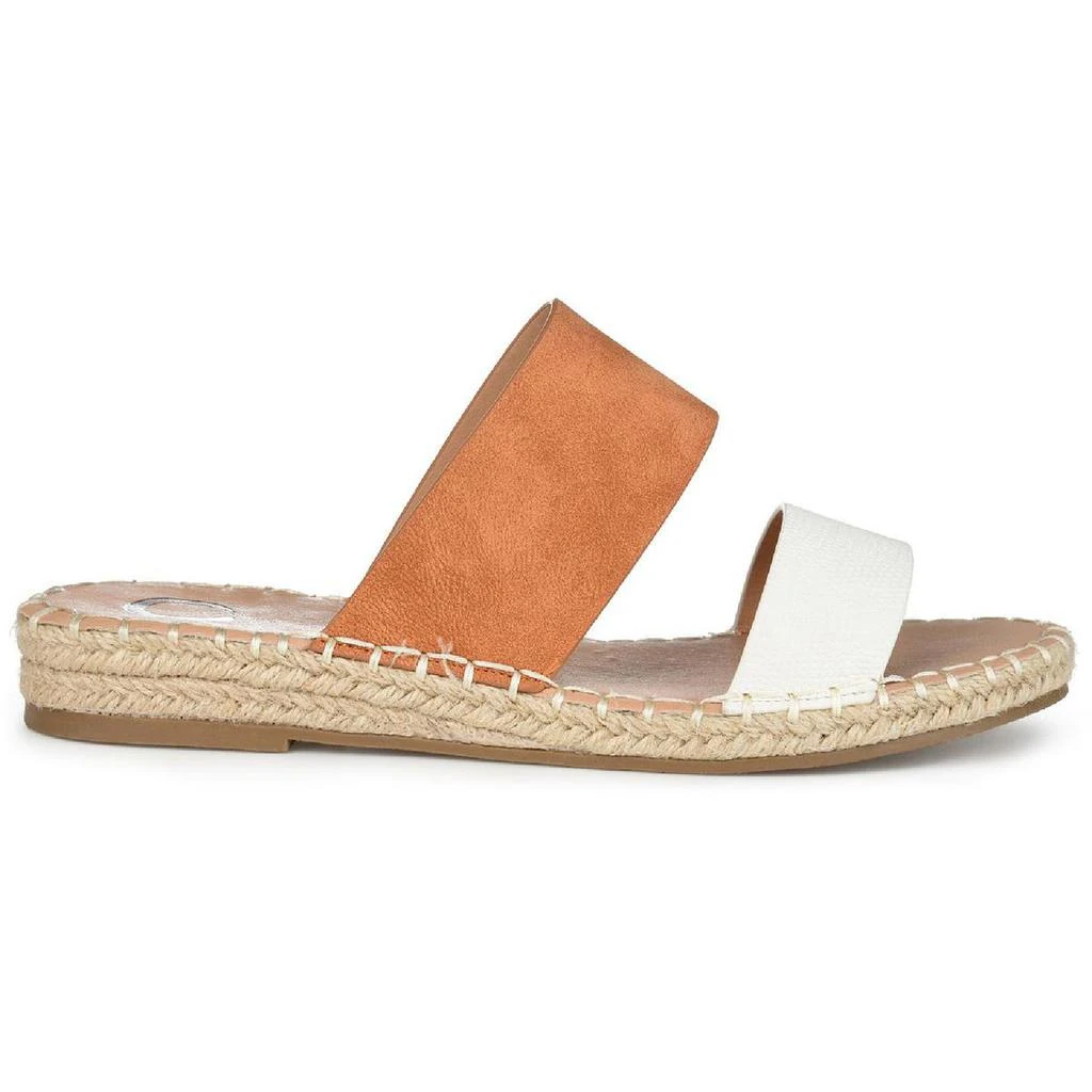 商品Journee Collection|Journee Collection Womens Suzzie Flat Slip On Espadrilles,价格¥99,第2张图片详细描述