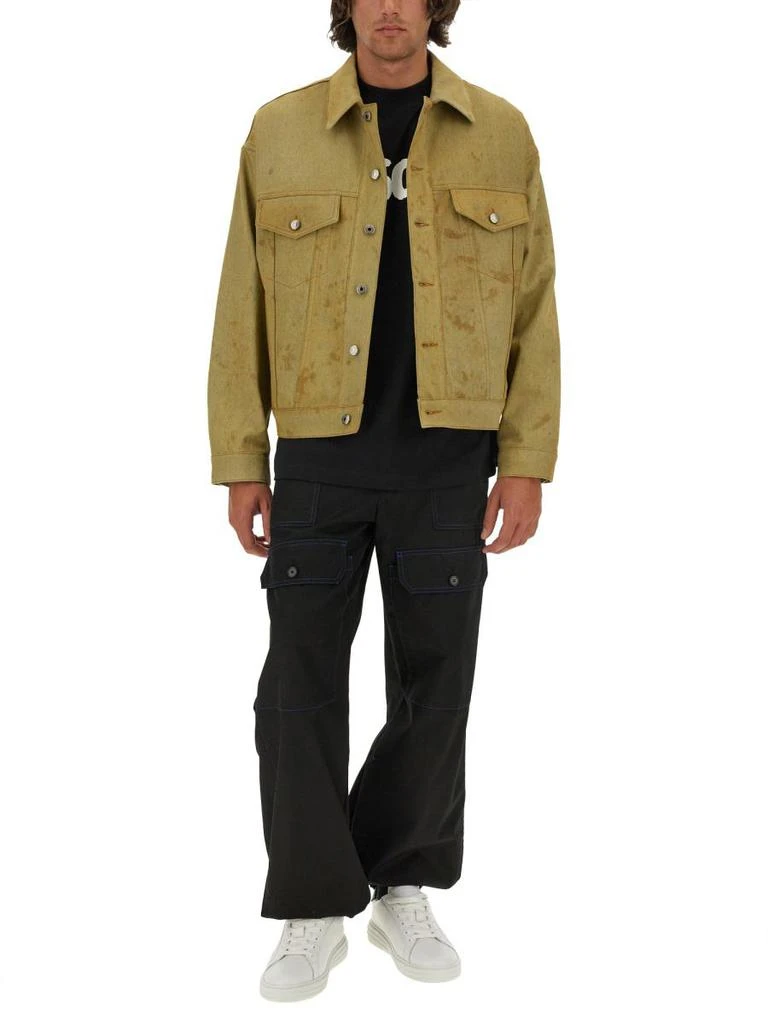 商品MSGM|Msgm Denim Jacket Dyed In Tea,价格¥2437,第2张图片详细描述
